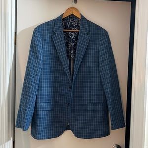 New Men’s Button Down Jacket Size Large with Pockets